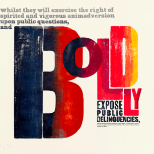 Boldly by Alan Kitching